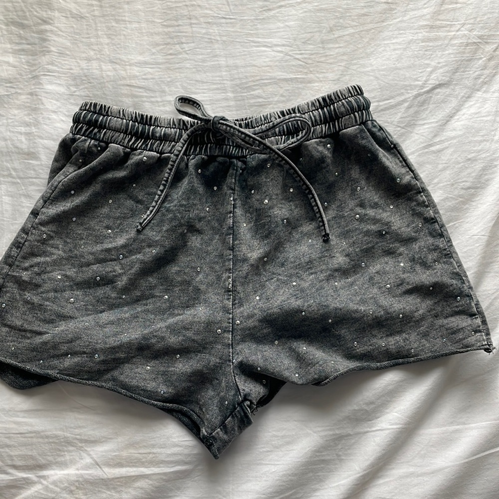 Rhinestone Boutique Sweatshorts.